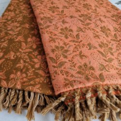 Meditations t�ppe vissengr�n / lys orange/carry