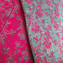 Meditations t�ppe klar pink og turkis