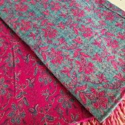 Meditations t�ppe klar pink og turkis