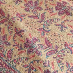 Meditationst�ppe Creme/rosa/lyslilla