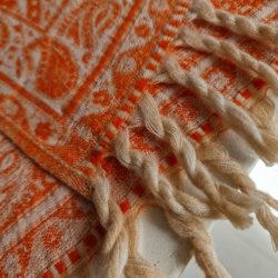Meditationst�ppe Orange/fl�de