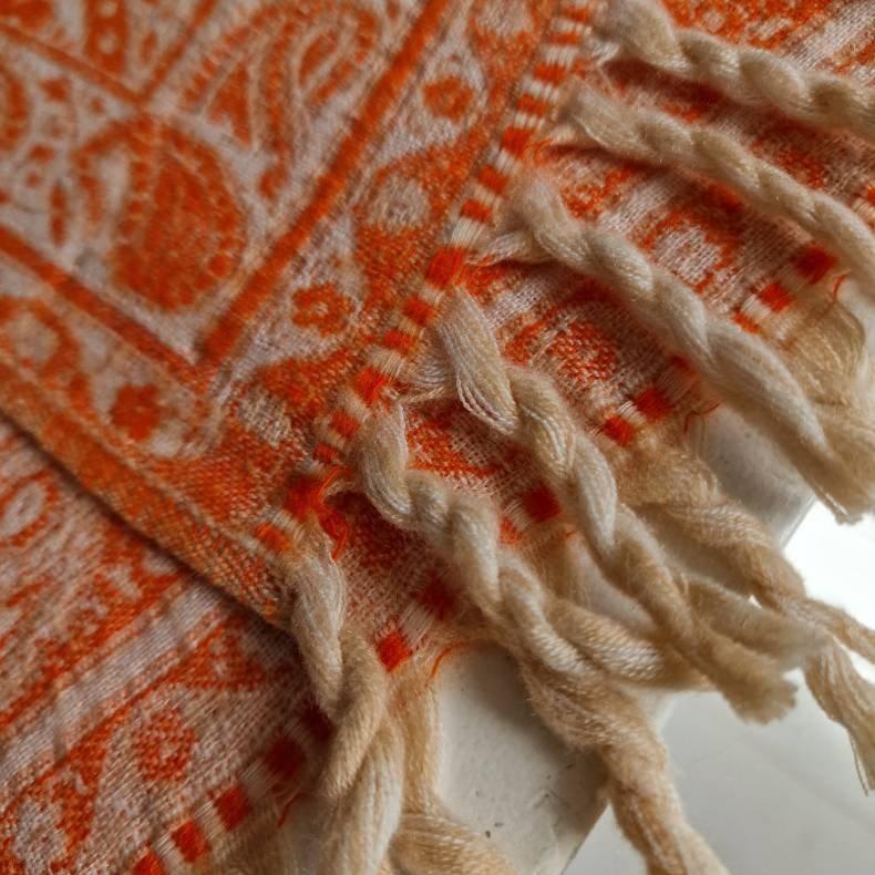 Meditationst�ppe Orange/fl�de