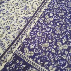 Meditationst�ppe bl�/fl�de