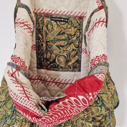 Silke Vintage taske grn