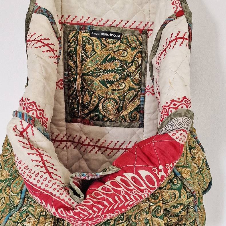 Silke Vintage taske grn