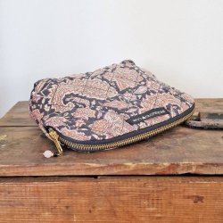 Silke kosmetikpung smmnstret rosa