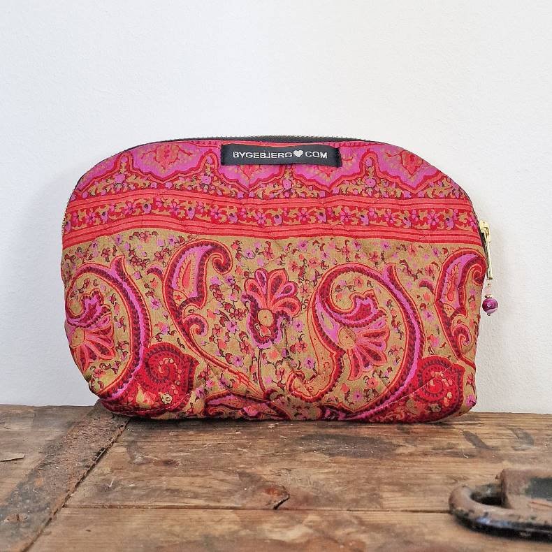 Silke kosmetikpung Pink/lime