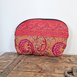 Silke kosmetikpung Pink/lime