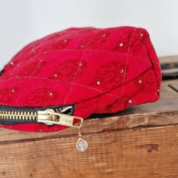 Silke kosmetikpung i rd 