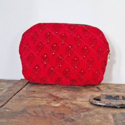 Silke kosmetikpung i rd 