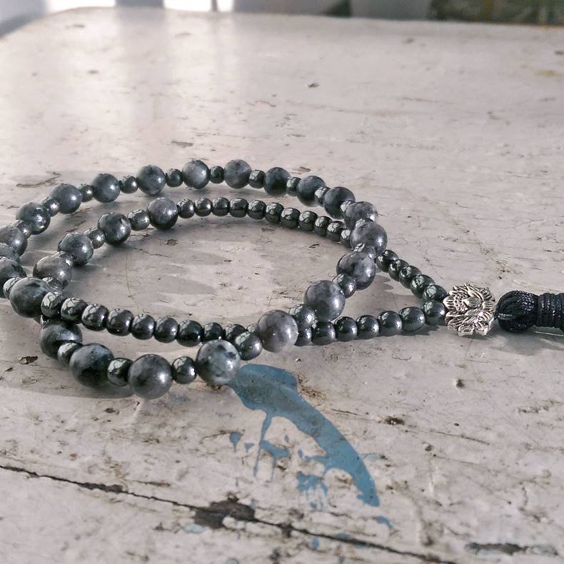 Mala braclet lavekite 