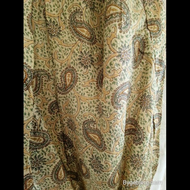 Silke bukser vintage saree fldefarvede m/xl