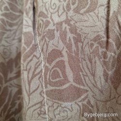 Silke bukser vintage saree vissengrn m/xl