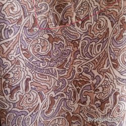 Silke bukser vintage saree mrk rosa m/xl