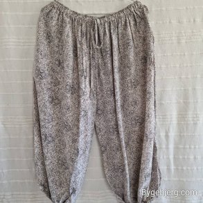 Silke bukser vintage saree grhvide m/xl
