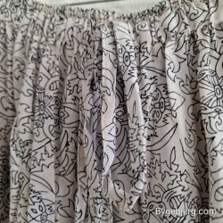 Silke bukser vintage saree grhvide m/xl