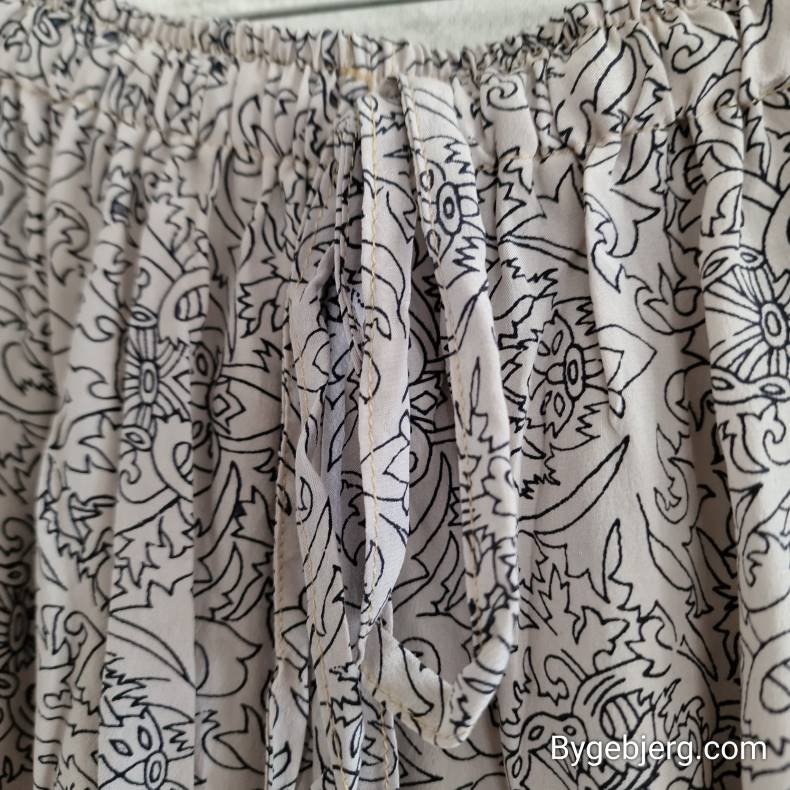 Silke bukser vintage saree grhvide m/xl