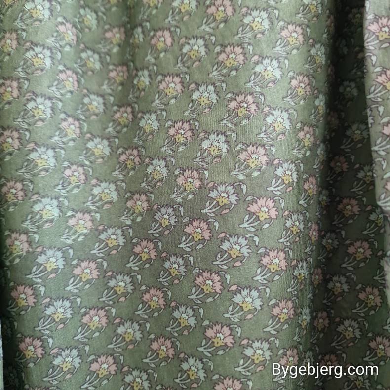 Silke bukser vintage saree grn m/xl