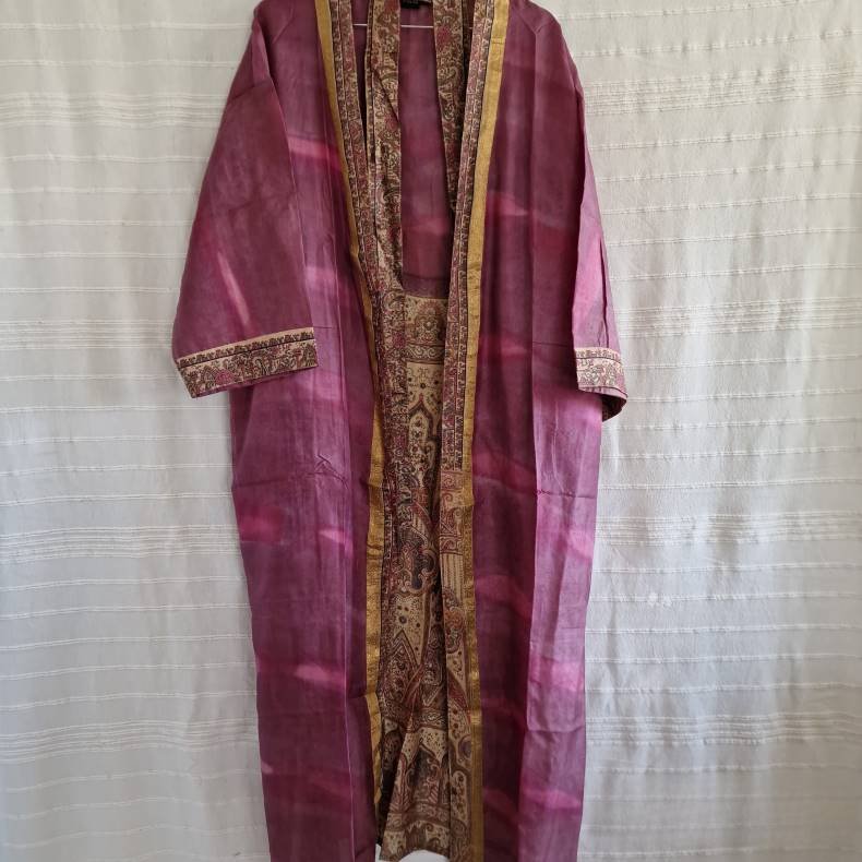 Silke kimono bygebjerg lang m.blte No11