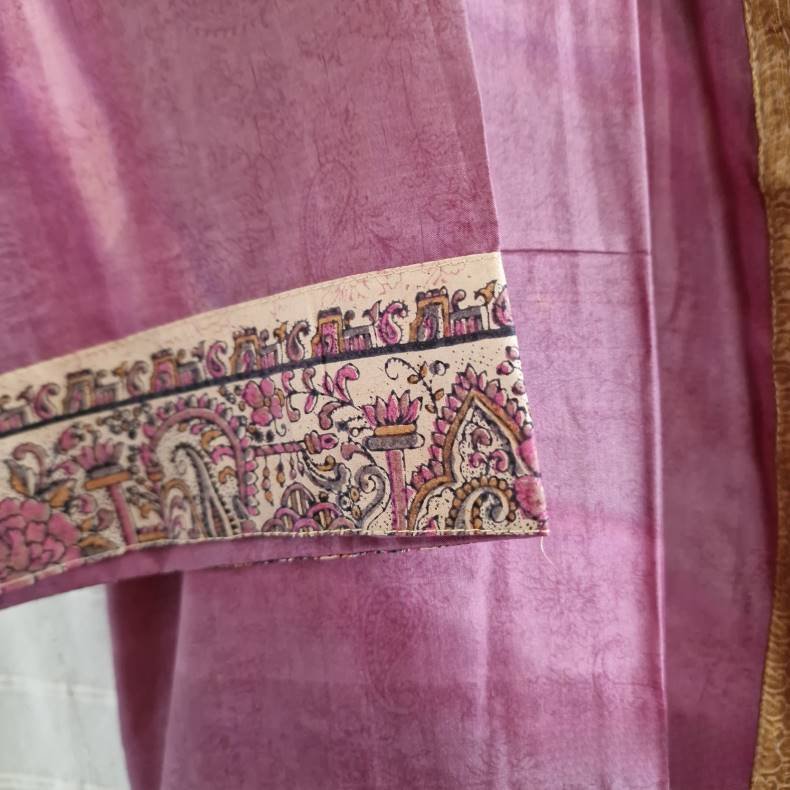 Silke kimono bygebjerg lang m.blte No11