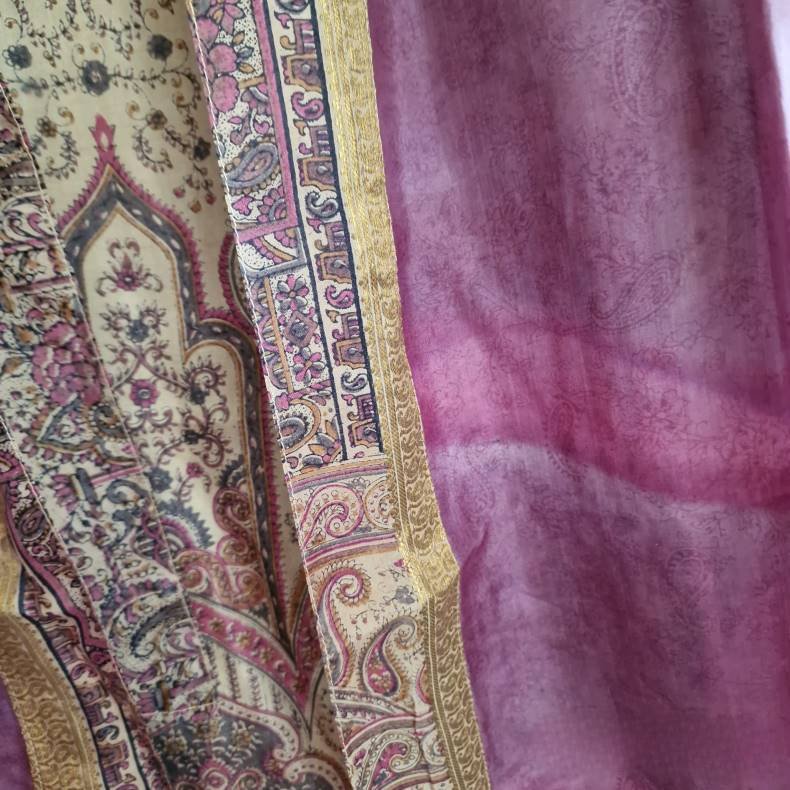 Silke kimono bygebjerg lang m.blte No11