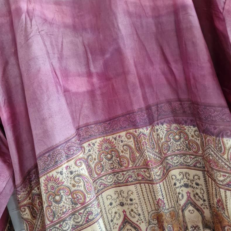 Silke kimono bygebjerg lang m.blte No11