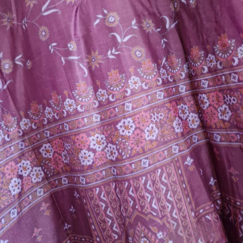 Silke kimono bygebjerg lang m.blte No18