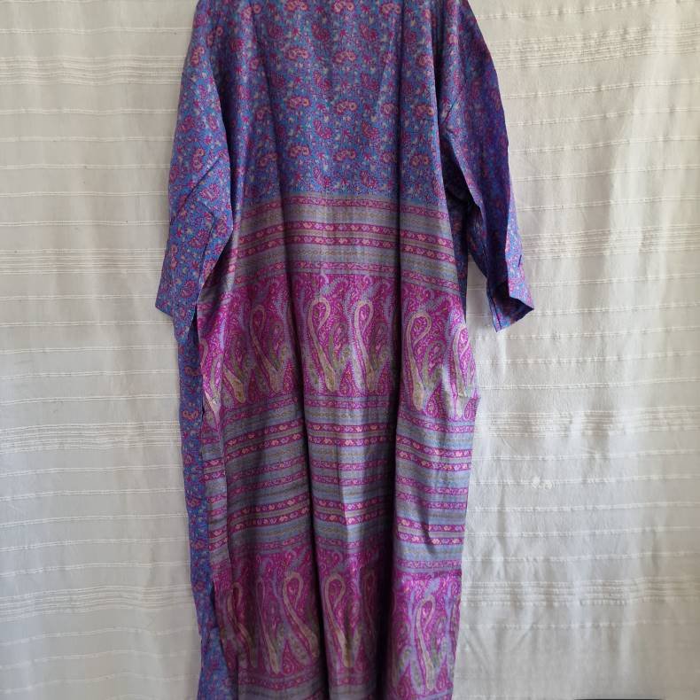 Silke kimono bygebjerg lang m.blte No19