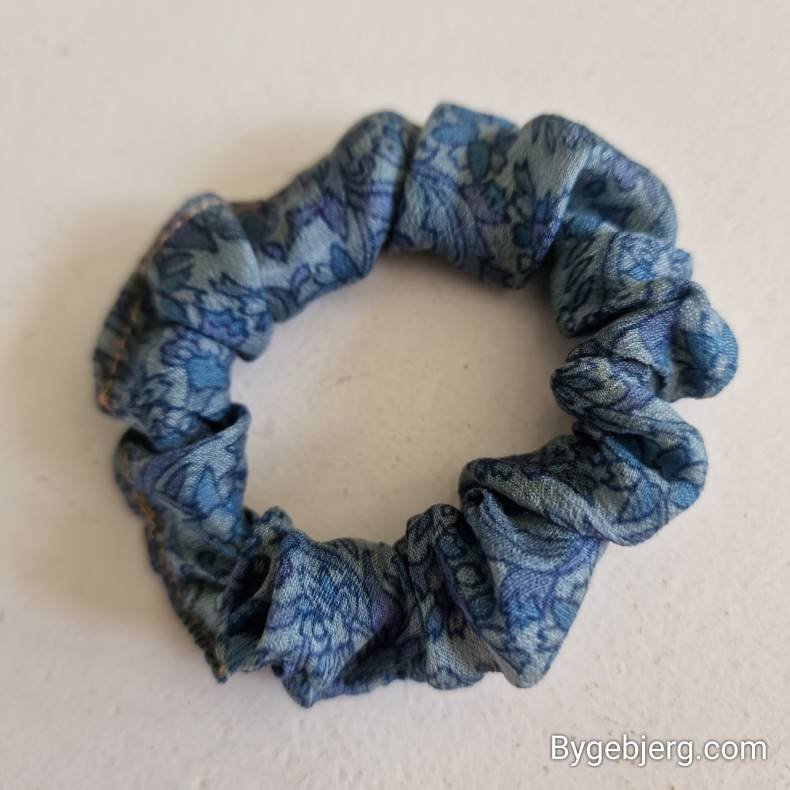 Scrunchies bl vintage silke Small