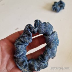 Scrunchies bl vintage silke Small