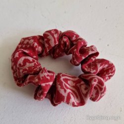 Scrunchies rd vintage silke Small