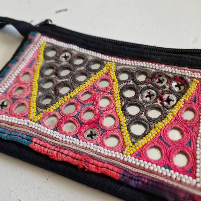 Vintage spejl pung No. 2