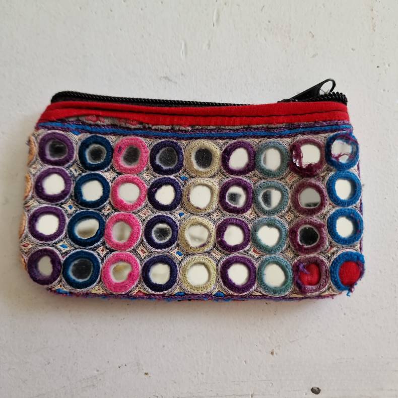 Vintage spejl pung No. 8