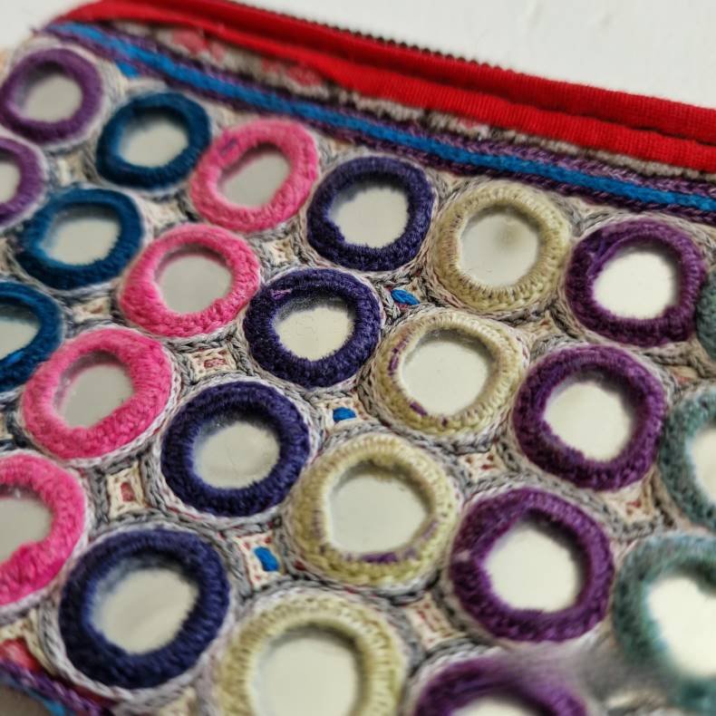 Vintage spejl pung No. 8