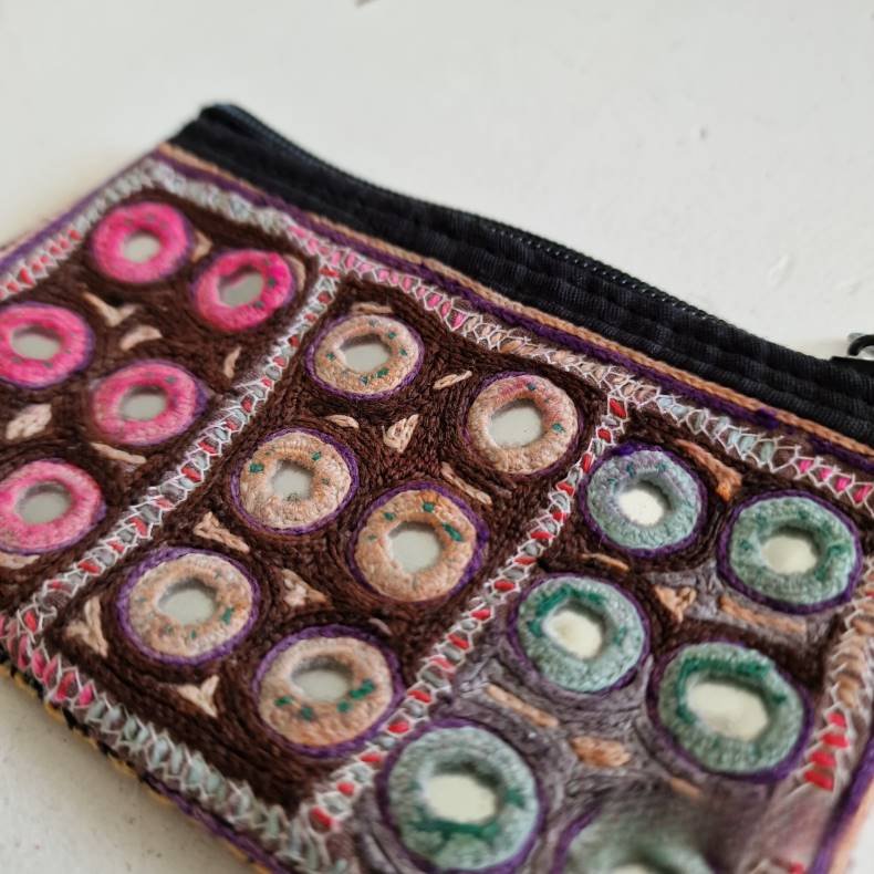 Vintage spejl pung No. 11