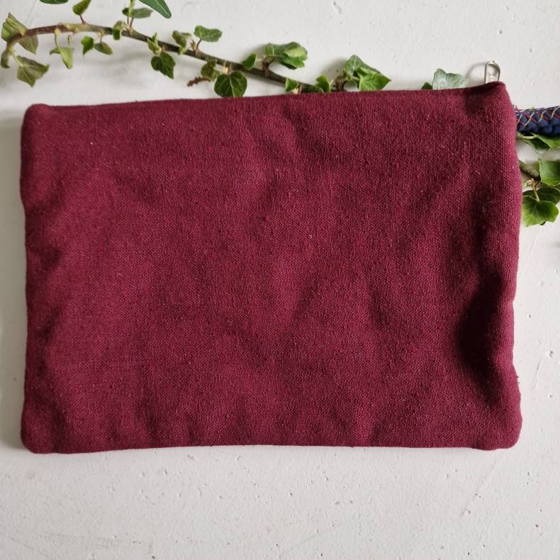 Duschfarvet vintage clutch