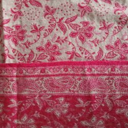 Meditationstppe stvet rd/rhvid