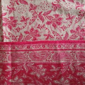 Meditationstppe stvet rd/rhvid