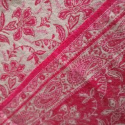 Meditationstppe stvet rd/rhvid