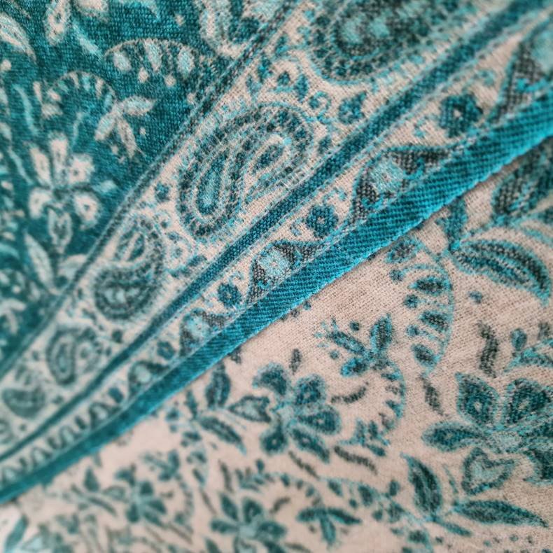 Meditationstppe Grn/creme