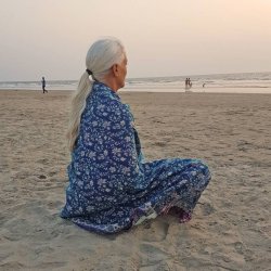 Meditationstppe Grnturkis/rhvid