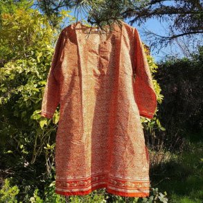 Tunika Orangerd silke str. M