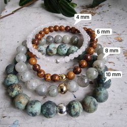 Pari armbnd gul agate facet 4 mm