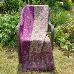 Meditations tppe i Ceriselilla/flde 