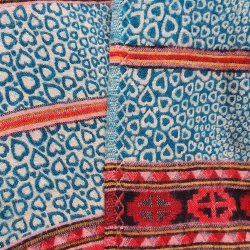 Indianer meditations tppe turkis