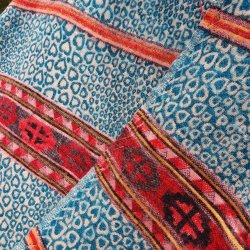 Indianer meditations tppe turkis