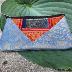 Luksus silke pung bl