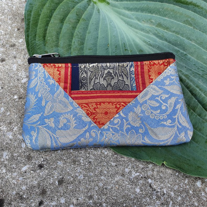 Luksus silke pung bl