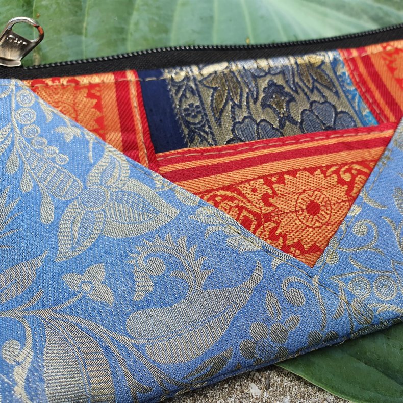 Luksus silke pung bl