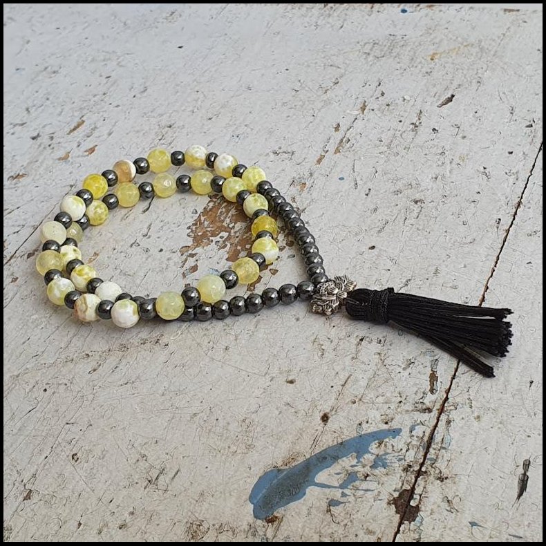 Mala braclet yellow